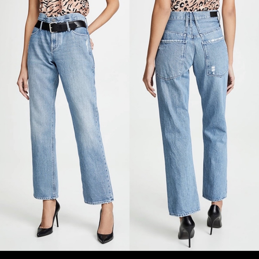 Rta Dexter Belted Jeans